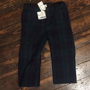 Janie and Jack plaid pants